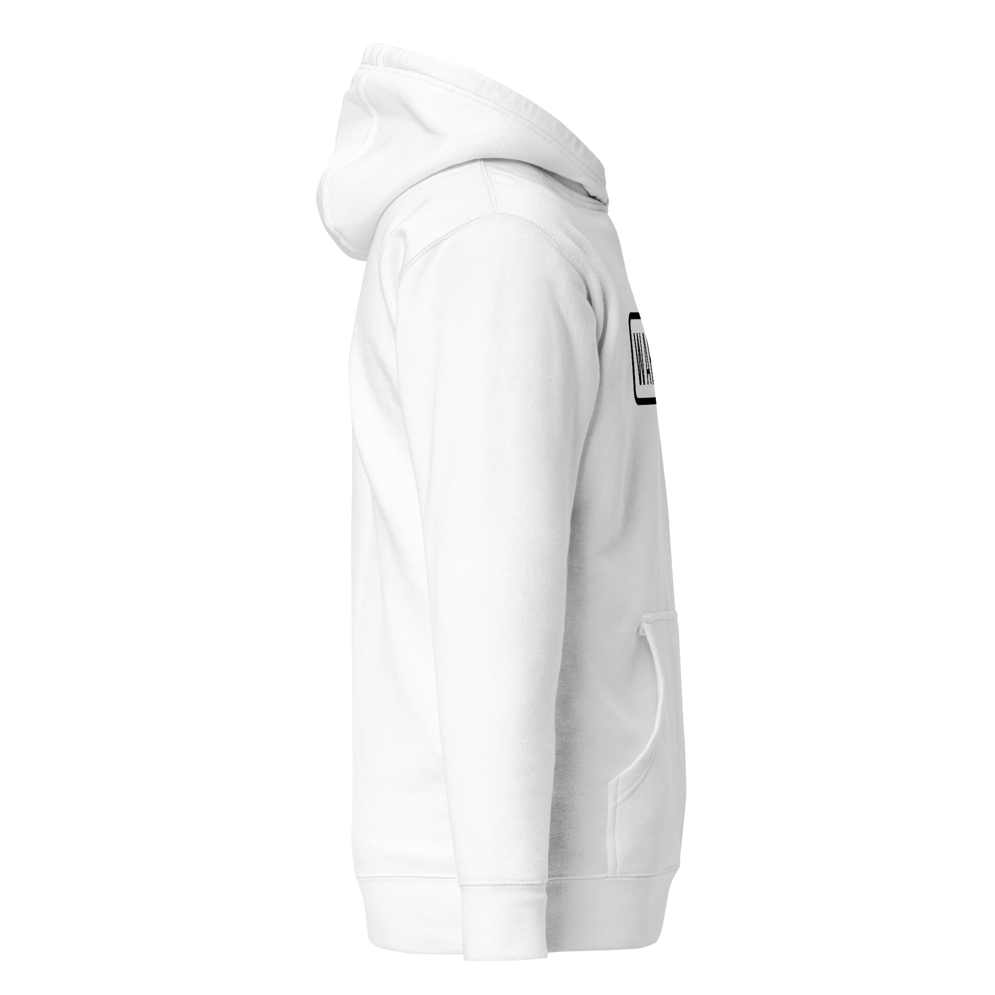 White Warrior Unisex Hoodie - Image 2