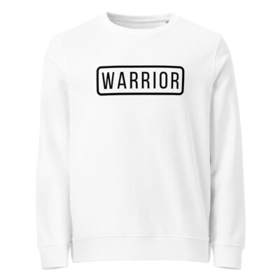 White Warrior Organic Sweatshirt