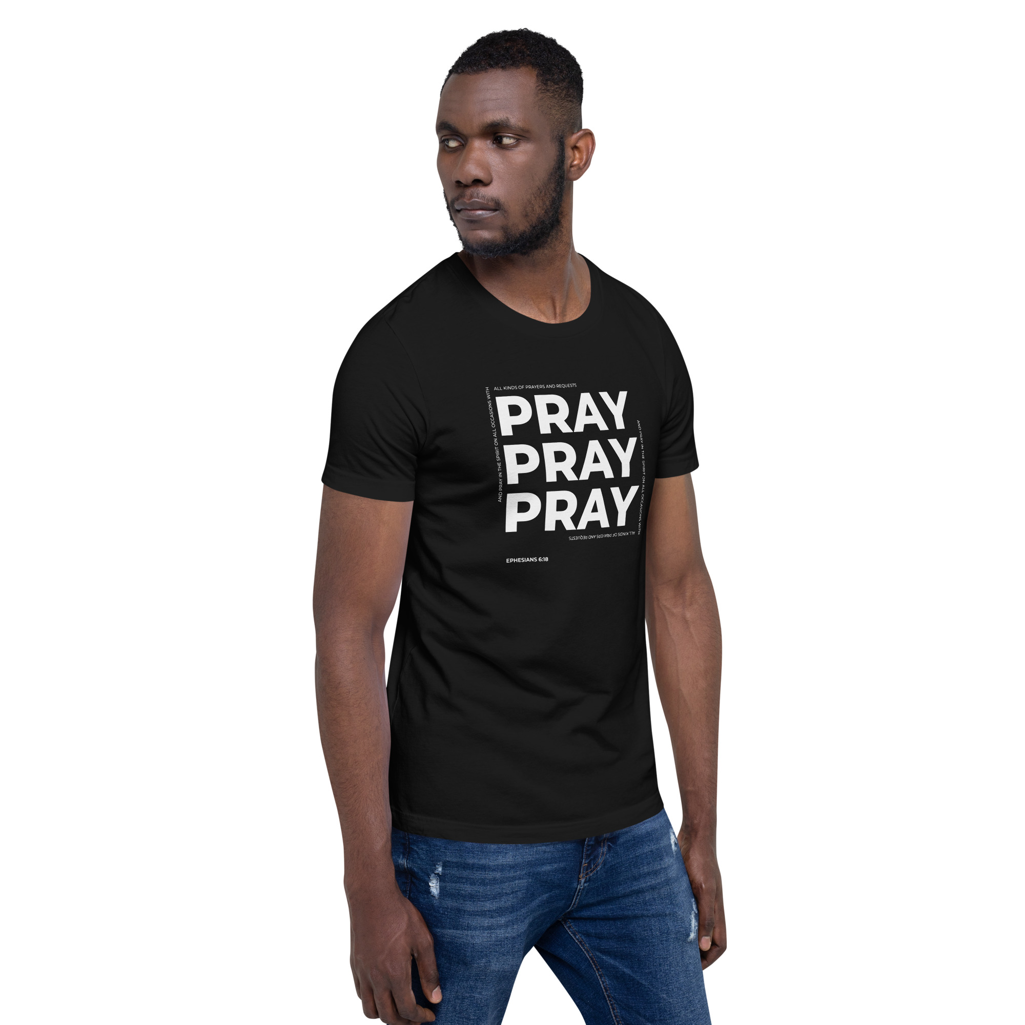 Pray Pray Pray Unisex T-Shirt - Jennifer LeClaire Ministries Pray Pray Pray Unisex T-Shirt - Jennifer LeClaire Ministries